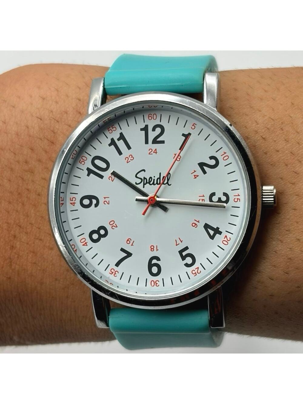 Silver & Blue Speidel Men’s Watch